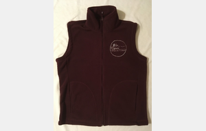 Gilet polaire H/F - broderie